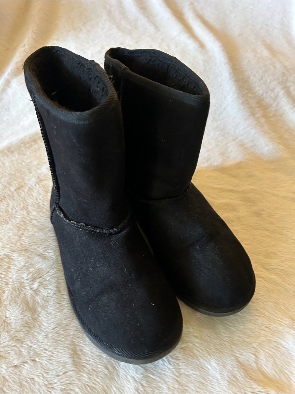 Airwalk Kids Black Cozy Pull-On Winter Boots